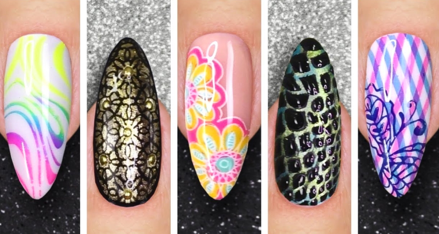 Fabulous and Practical Nail Art Stamping Ideas → GoldCutleryHire